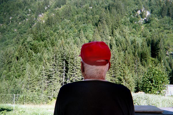 Extrait de la série « Possibilité de mémoire » : Les Contamines-Montjoie, Serge