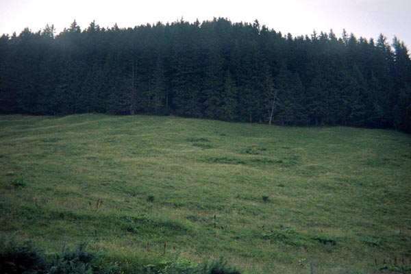 Extrait de la série « Possibilité de mémoire » : Les Contamines-Montjoie, Ligne