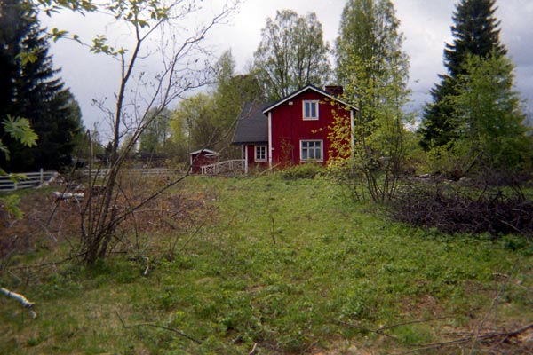 Extrait de la série « Possibilité de mémoire » : Finlande, Maison rouge